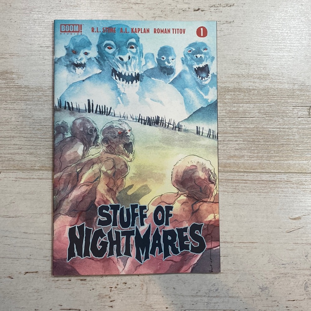 Stuff Of Nightmares Issue 1 FOC Reveal Variant Cover Comic Book
